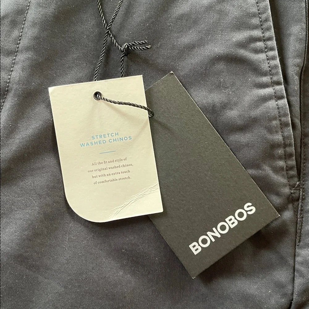 Bonobos Slim Stretched Wash Chinos - Navy - Picture 3 of 8